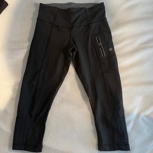 Black Lululemon Capris